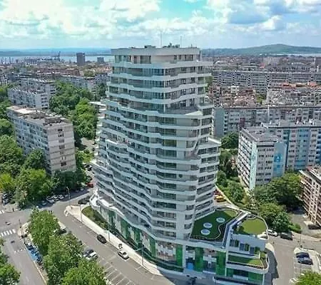 Cosy Sea View With Terrace 2 Min From Lazur * Burgas